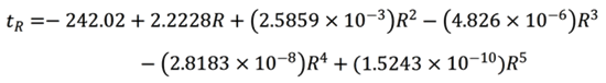 當(dāng) R＜100Ω 時(shí)，計(jì)算公式是.png